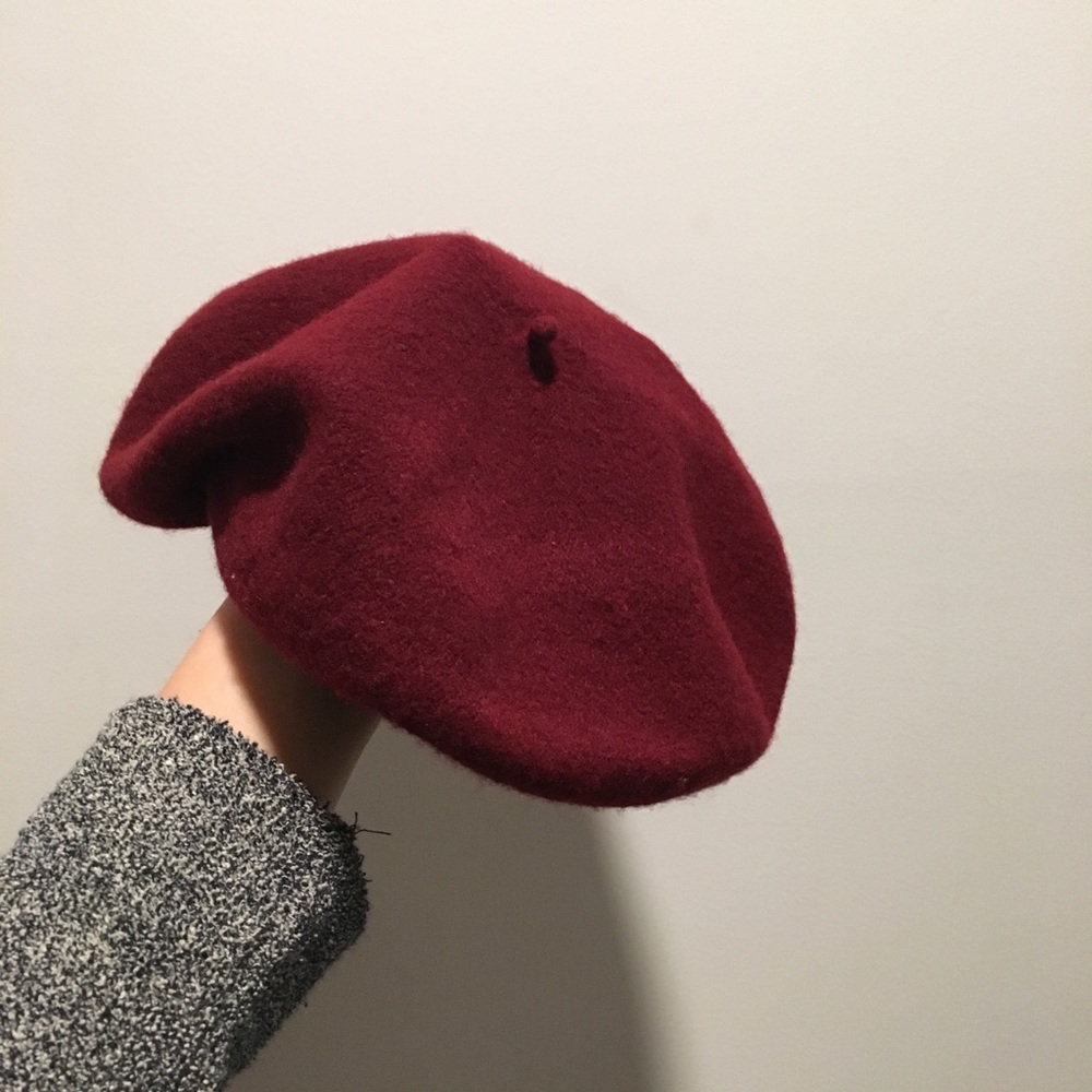 wool felt beret
